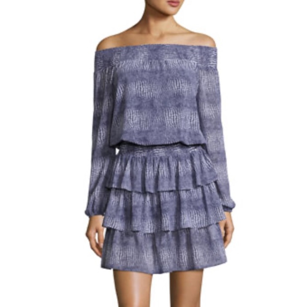 Michael Kors Off-the-Shoulder Mini Dress